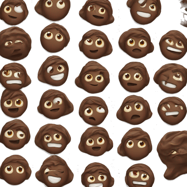 Chocolate  emoji