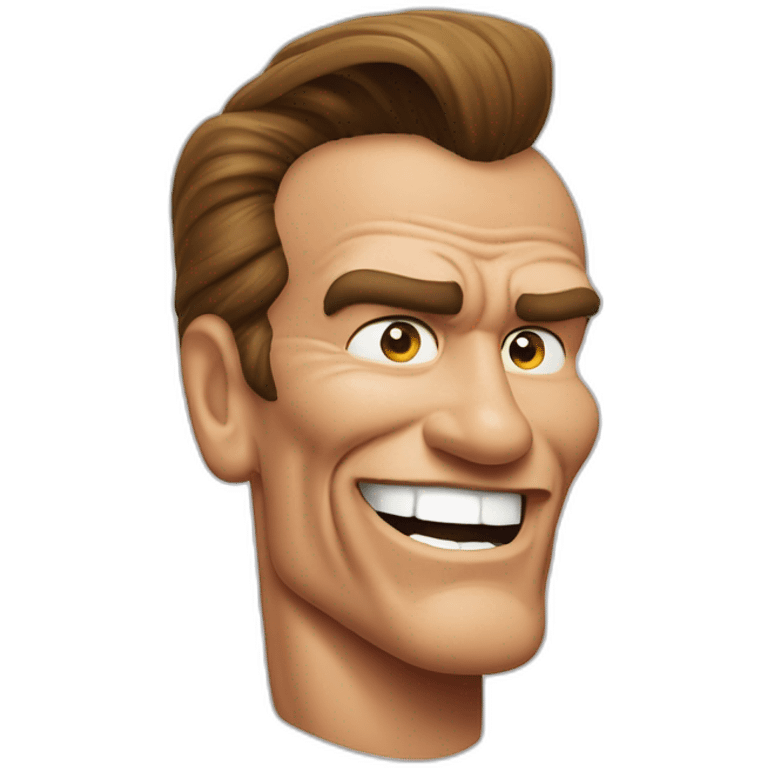 Arnold Schwarzenegger conan thumb up emoji