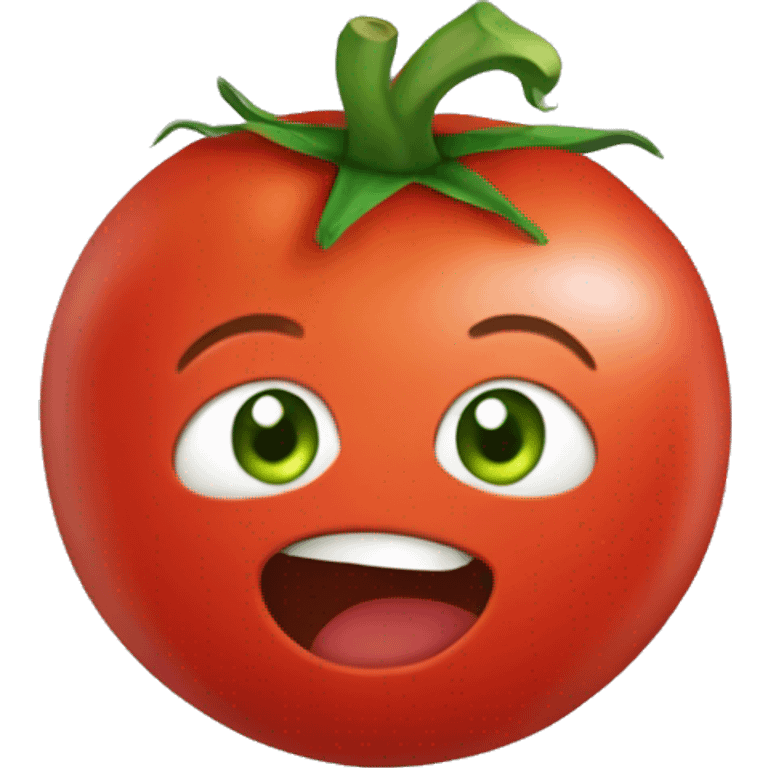 Moitié de tomate emoji