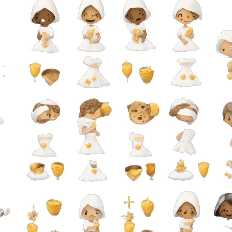 girl communion emoji