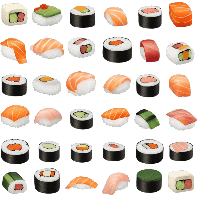 Luxury sushi emoji