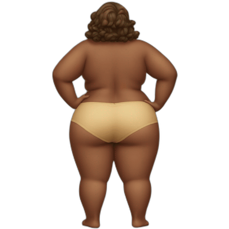 big juicy bottom emoji