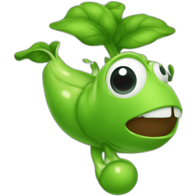 Peashooter emoji