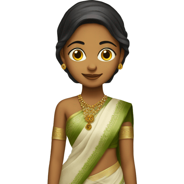 Bengali girl wear sharee emoji