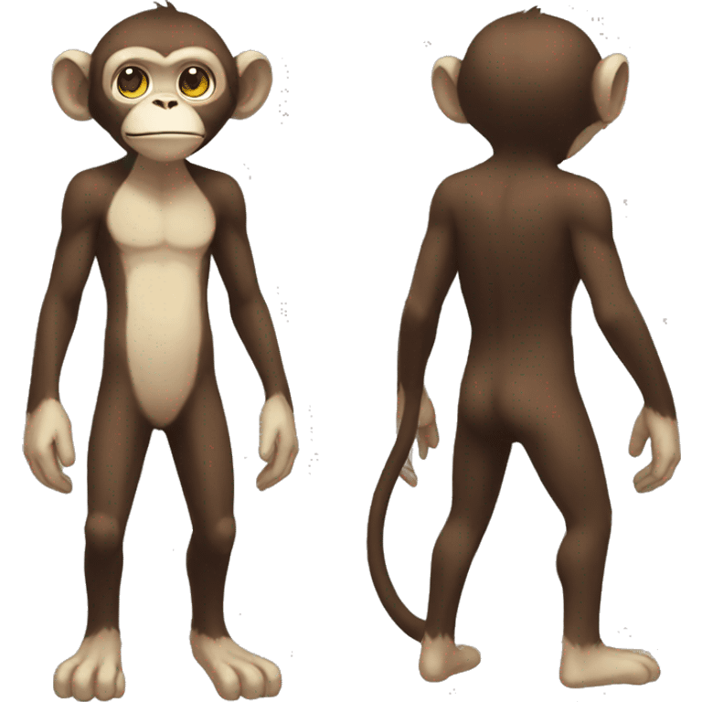 Fakemon-Monkey full body emoji