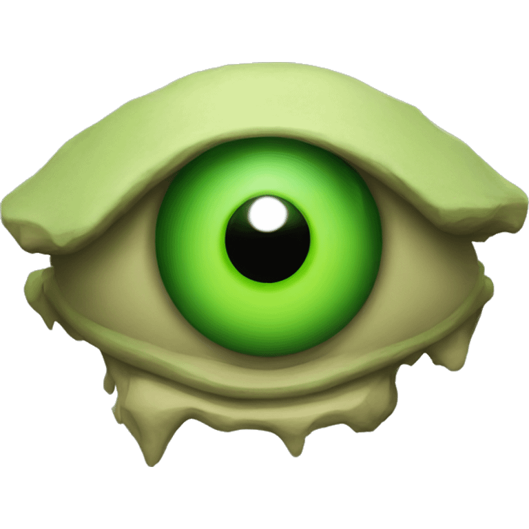 cyclops, big green giant with one eye  emoji