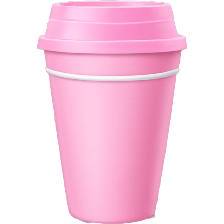 Pink cup emoji