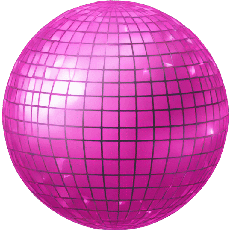 pink disco ball emoji