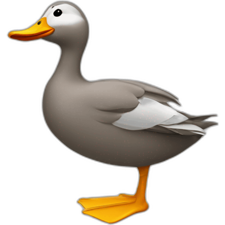 Tipsy duck animation emoji