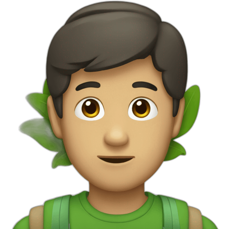 Oso verde emoji