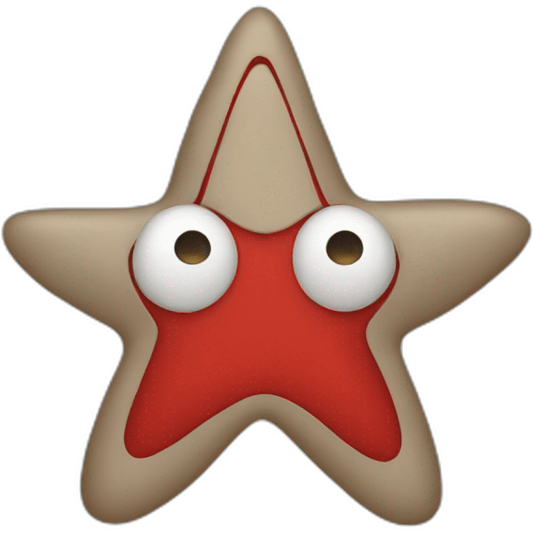 PIPER TSHIRT RED STAR emoji