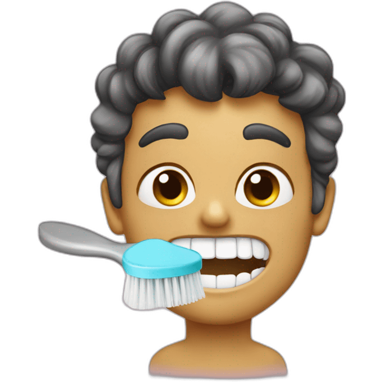 brush your teeth emoji