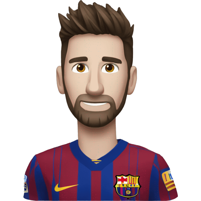 carro manejado por messi emoji