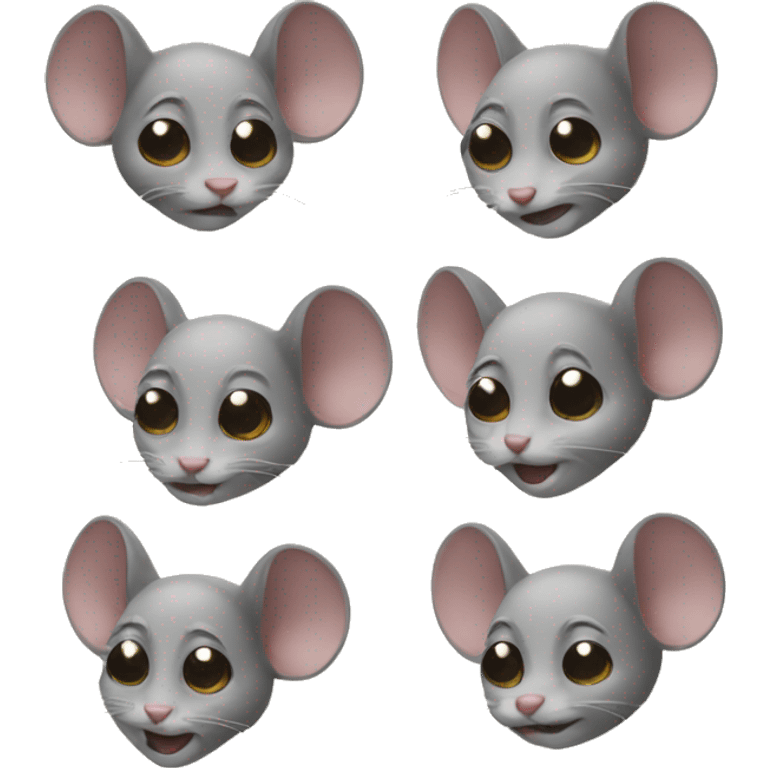 3 blind mice emoji