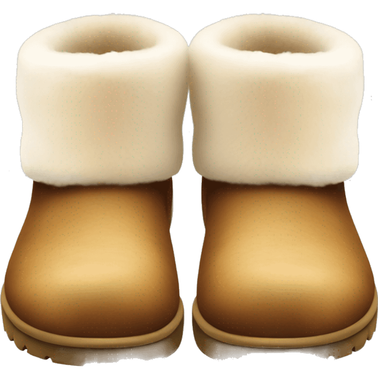 Ugg house shoes emoji