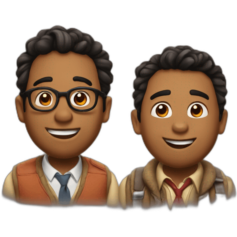 Russel Y KEVIN de up emoji