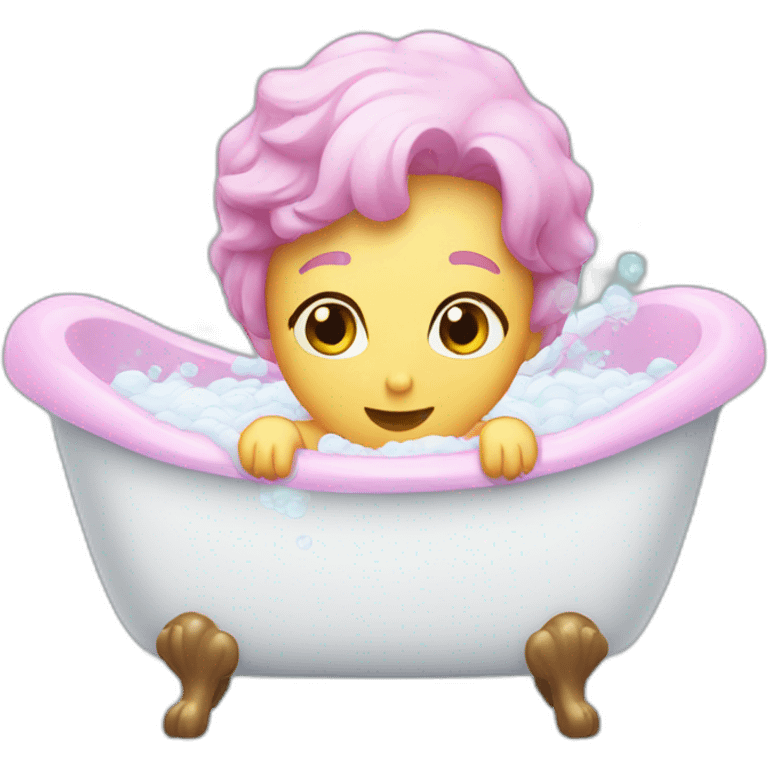 bubble bath emoji