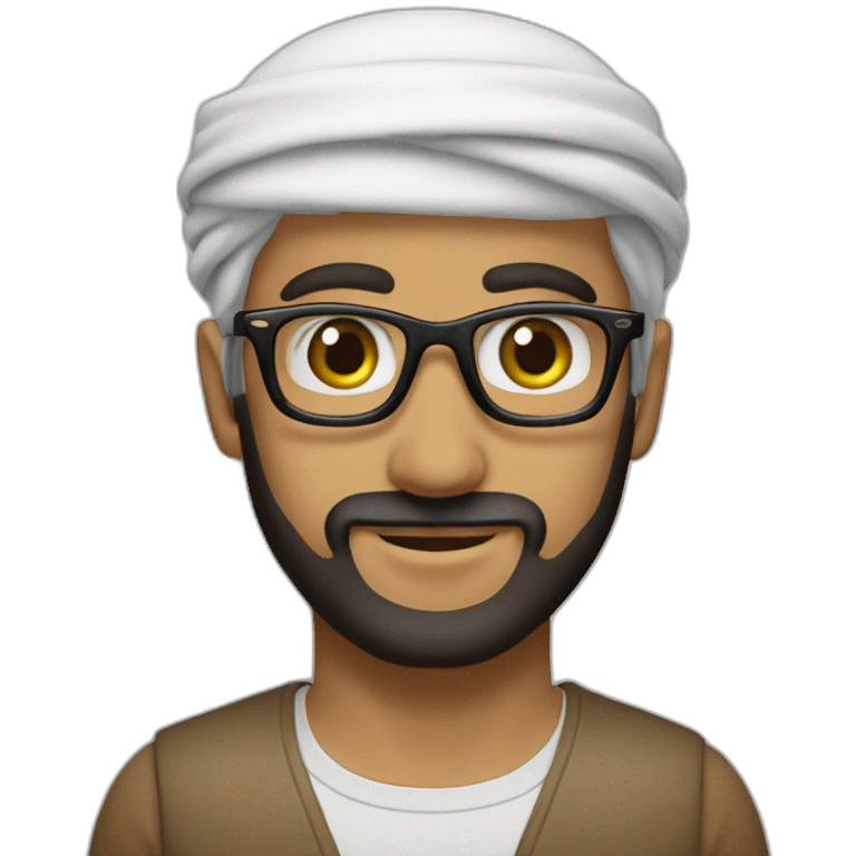 Musulman arabe rayban emoji