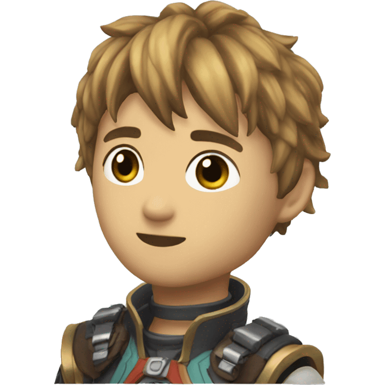 jugando xenoblade emoji