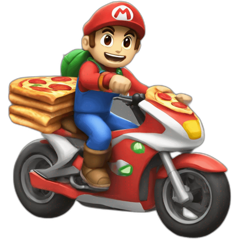 mariokart pizza emoji