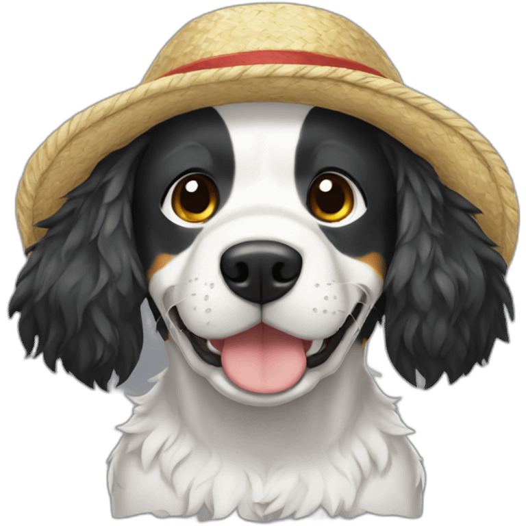 dog-wearing-luffy-from-onepiece-anime-clothes emoji