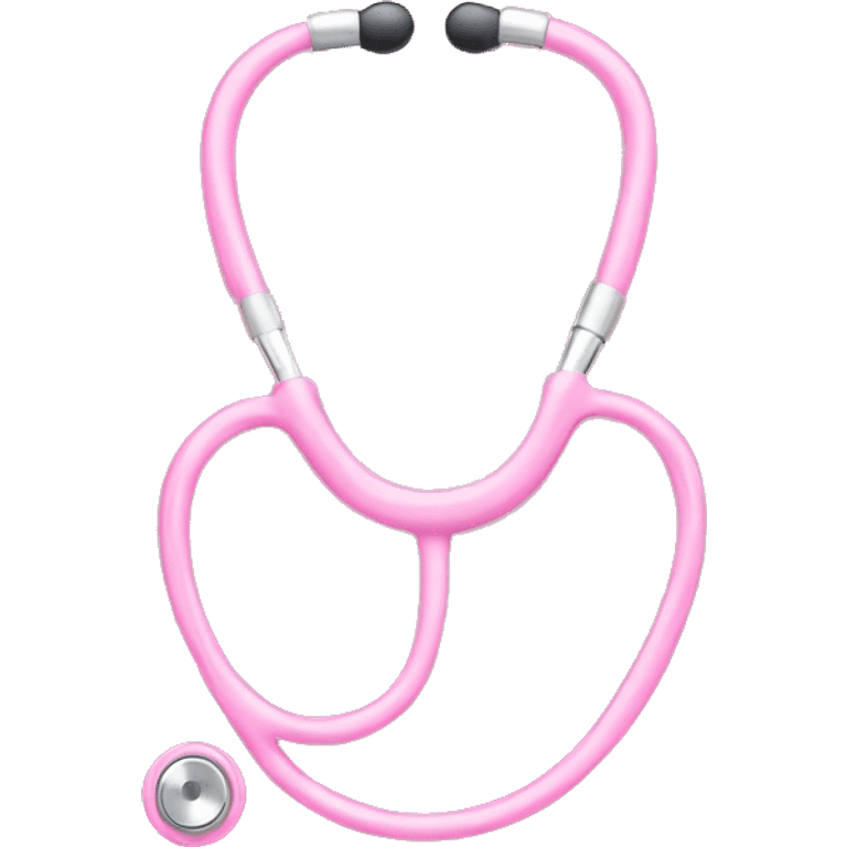 pink STETHOSCOPE emoji