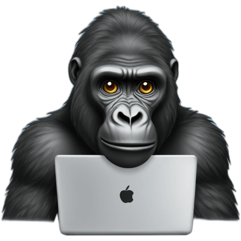 laptop-GORILLA emoji