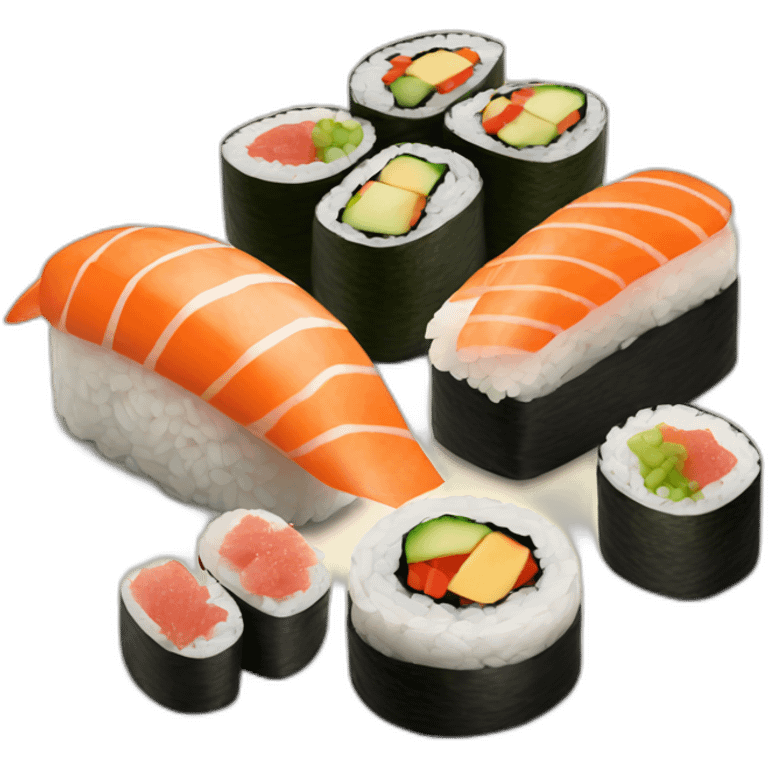 sushi-party emoji