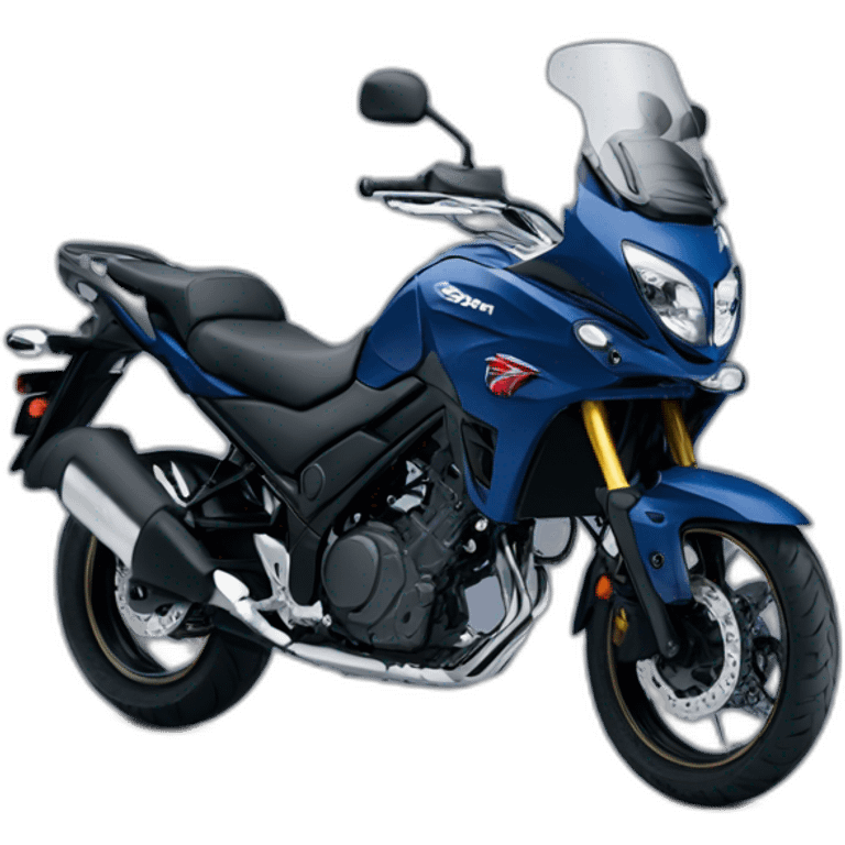 Suzuki vstrom dark blue emoji