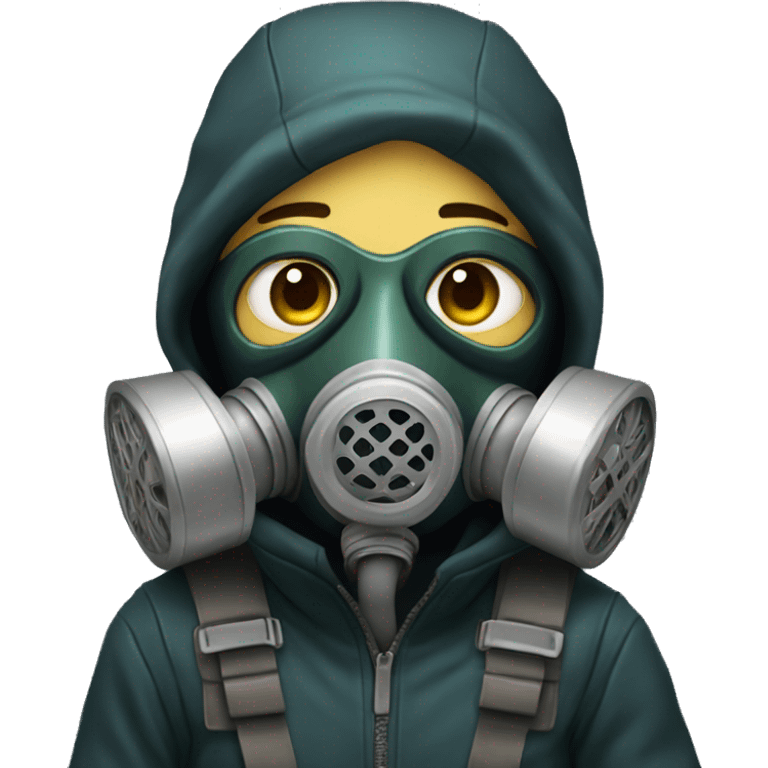 gas mask boy emoji