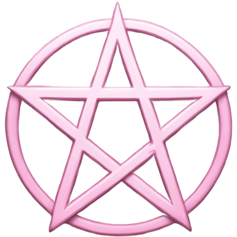 Light Pink pentacle emoji