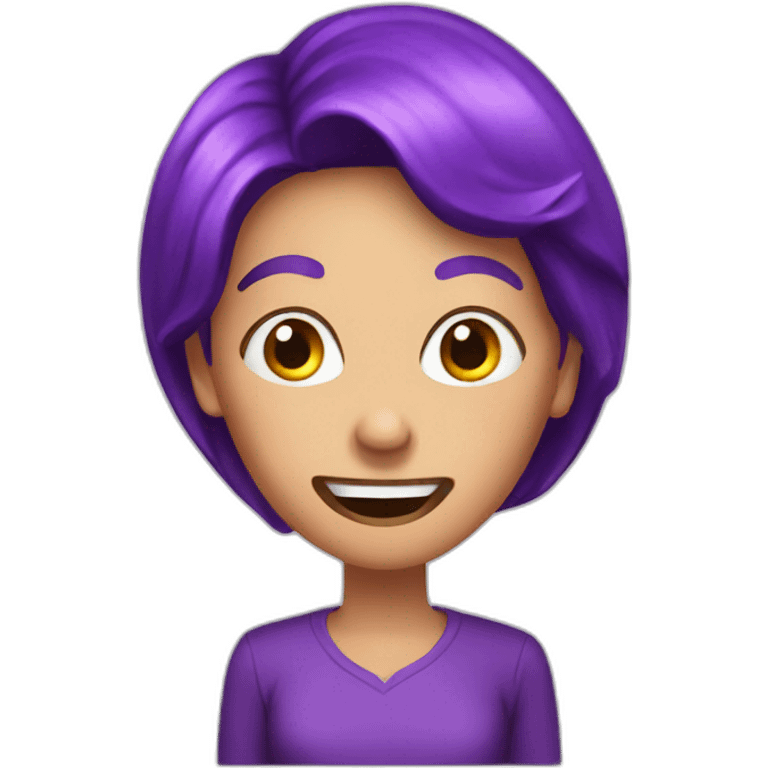 Mom crazy eggplant emoji