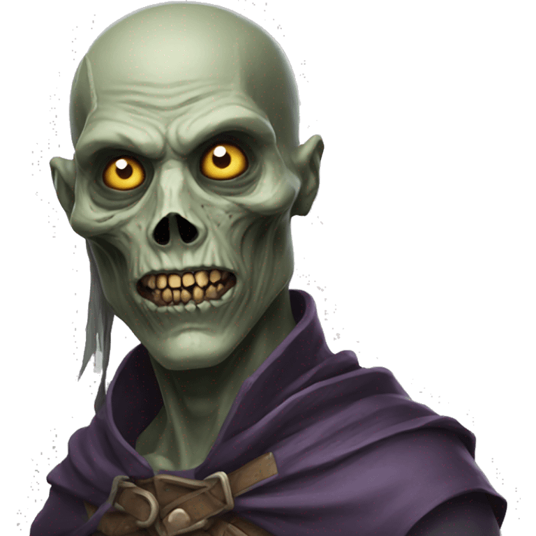 undead from dungeons and dragons super realistic emoji