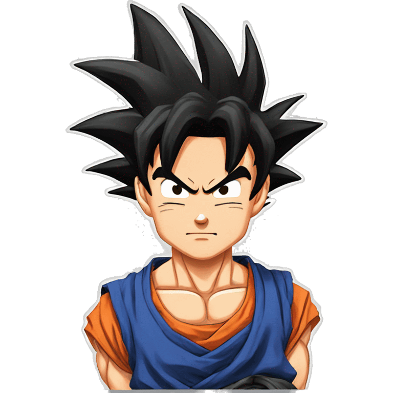 Goku dragon ball z emoji