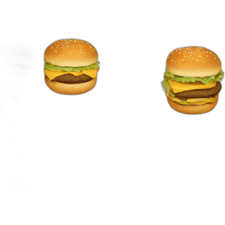 Big mac emoji