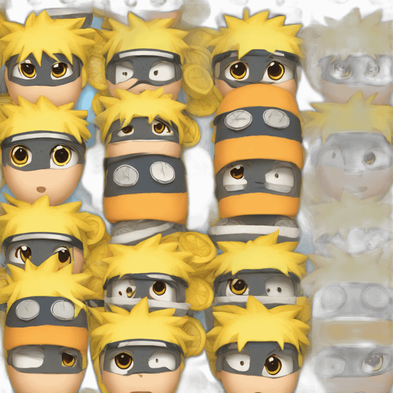 Naruto en chips emoji