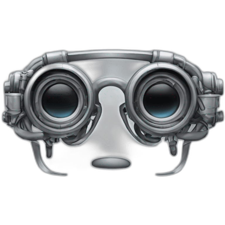 eyeglasses made out of jet engines emoji