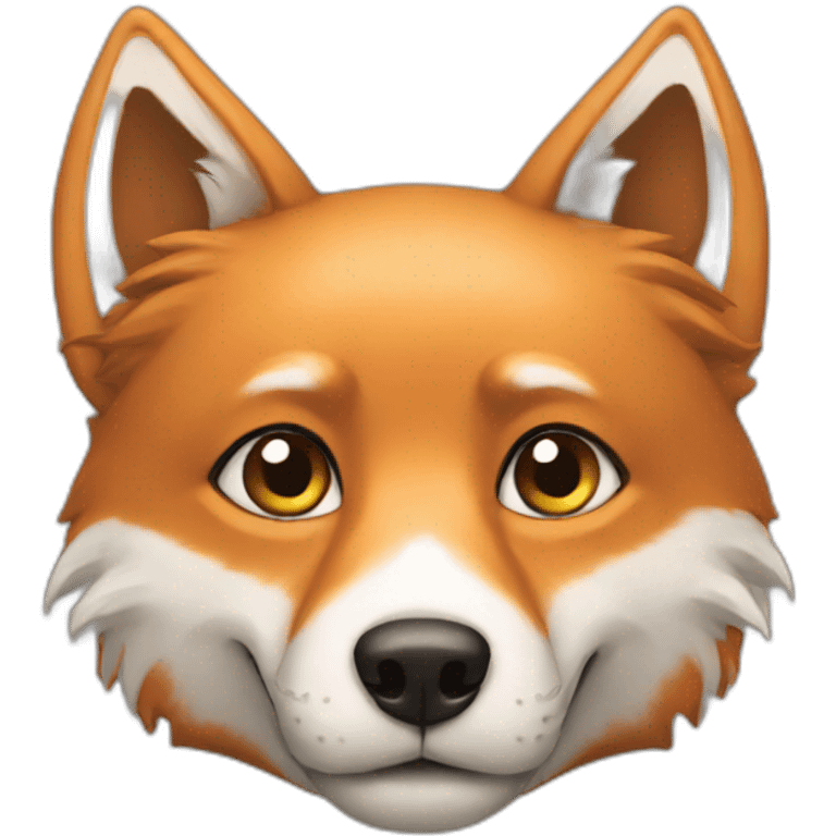 Foxdog emoji