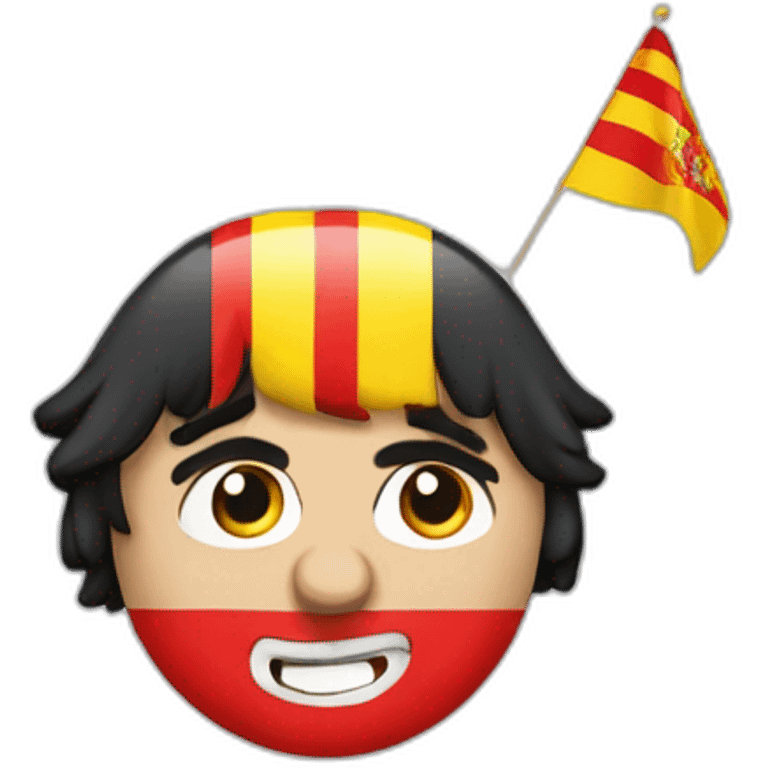 puigdemont bandera de españa emoji