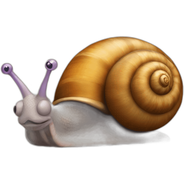 snail emoji