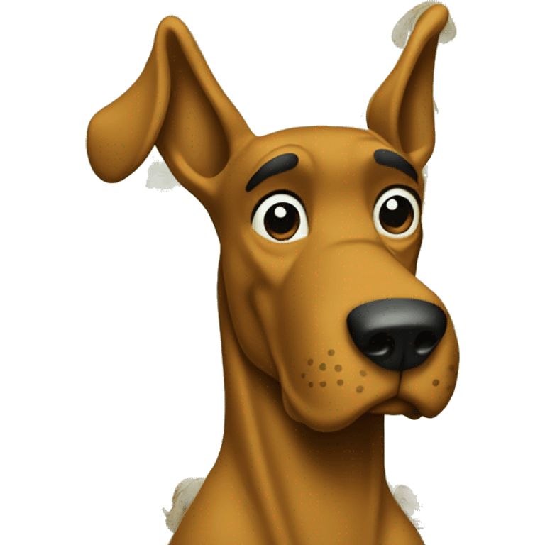 Scooby Doo Green background  emoji