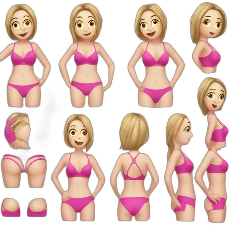 Too heavy Victoria Coren underwear model emoji