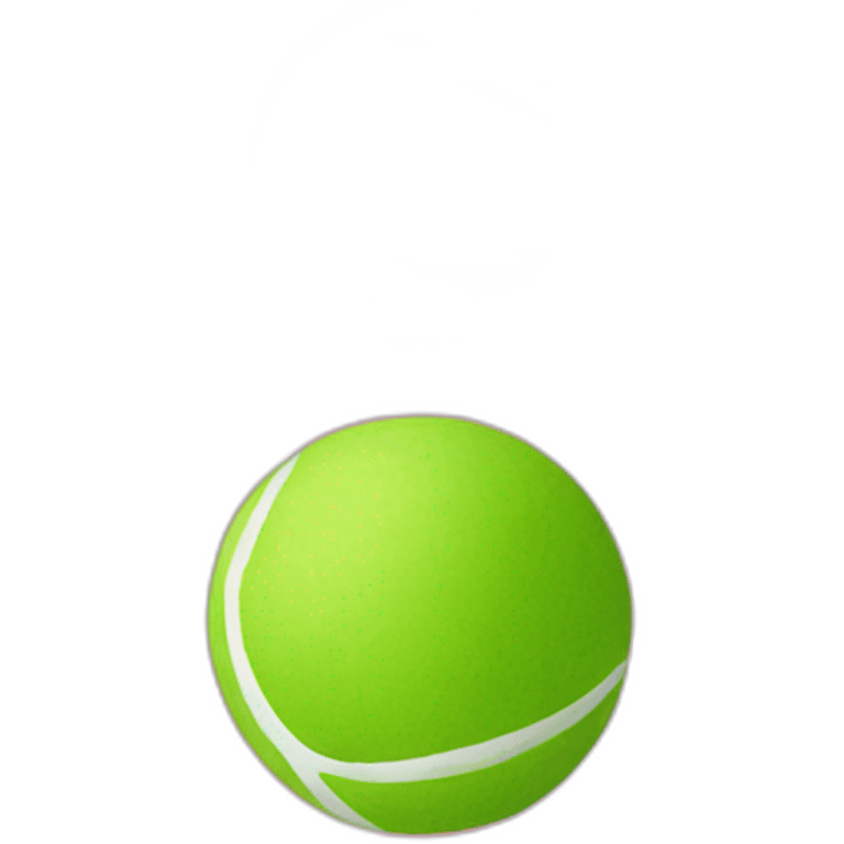 tennis ball watermelon emoji