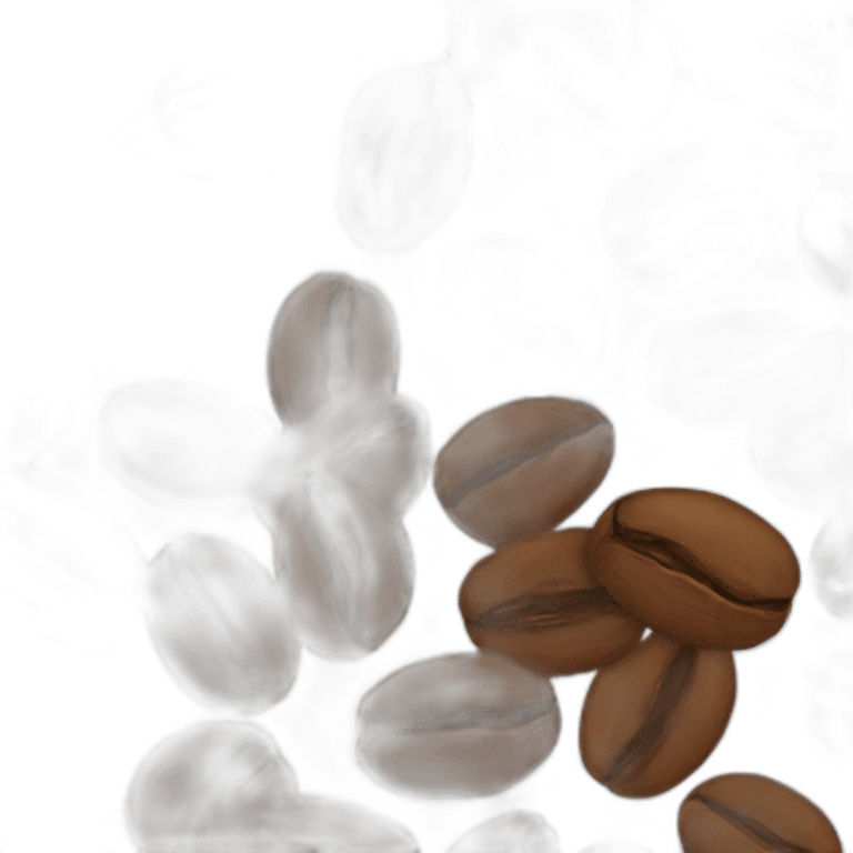 Roasted coffee bean  emoji