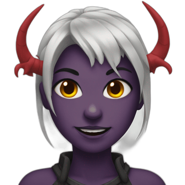 Demon girl emoji