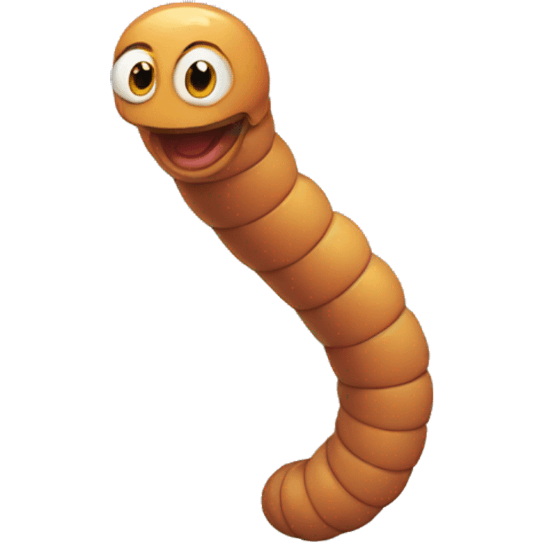 Worm emoji