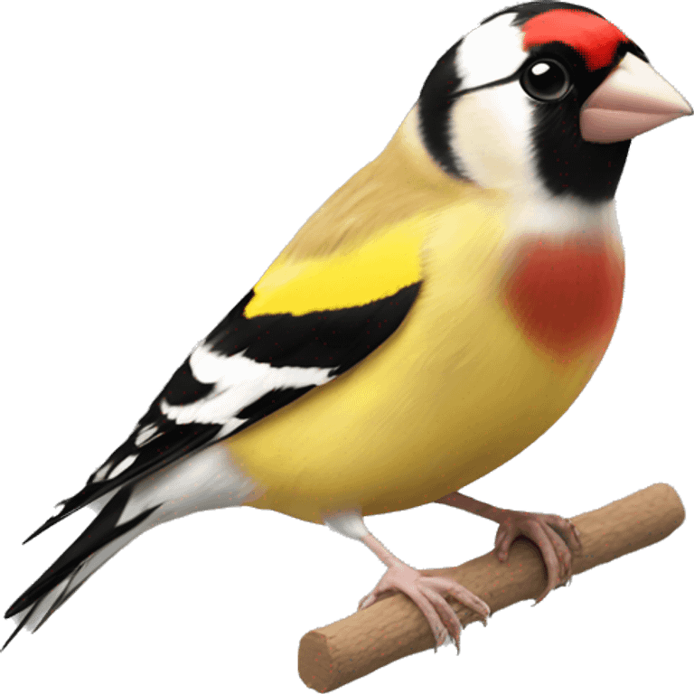 European goldfinch emoji