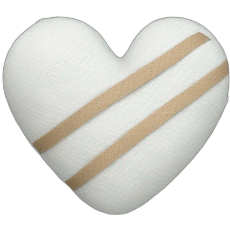 Bandage heart emoji