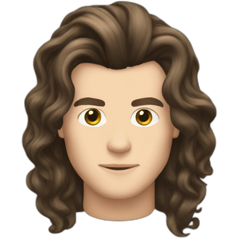 Harry styles long hair emoji