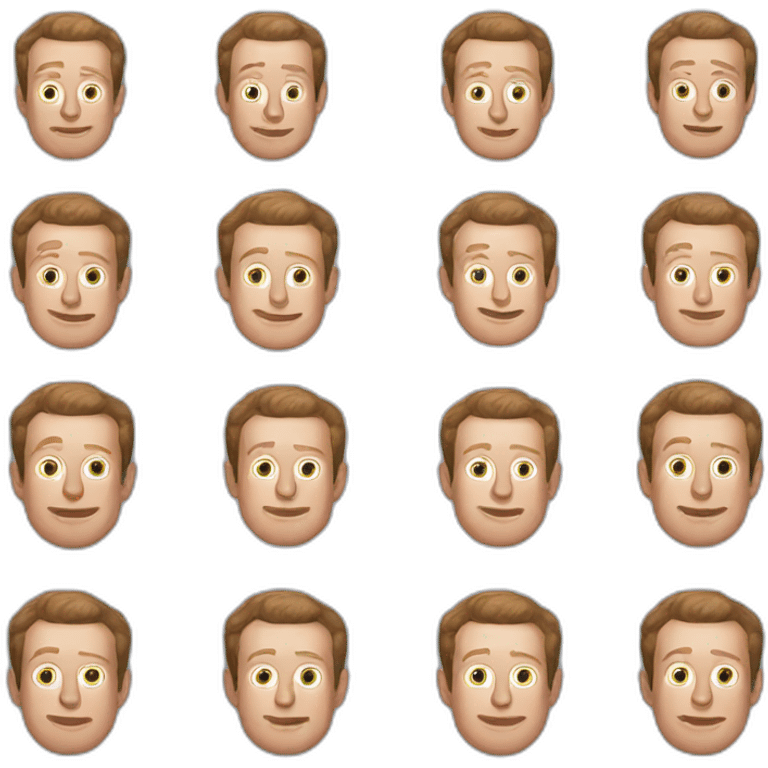 mark zuckerberg right emoji